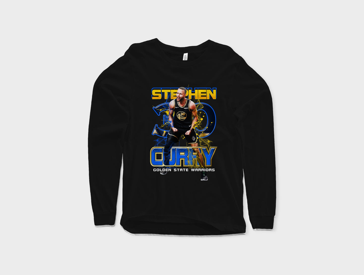 Steph Curry 30 Ball (Long sleeves)-DaPrintFactory