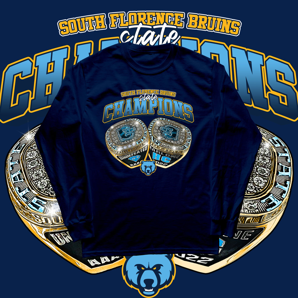 Bruins State Champions - Ring Me (Longsleeve)-DaPrintFactory