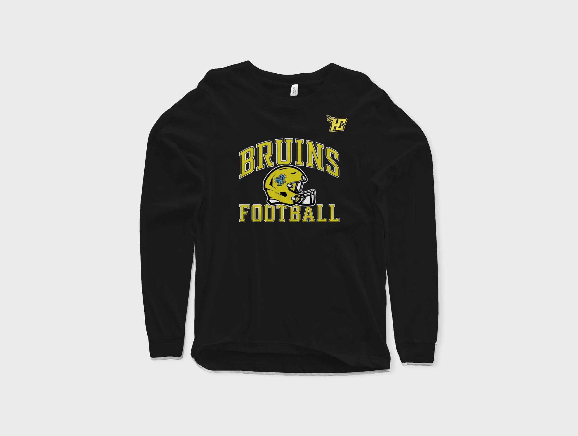 Bruins Football Helmet (Long sleeves)-DaPrintFactory