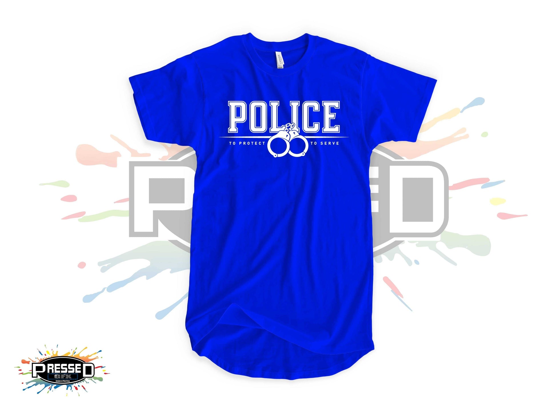 Police Handcuff Logo-DaPrintFactory