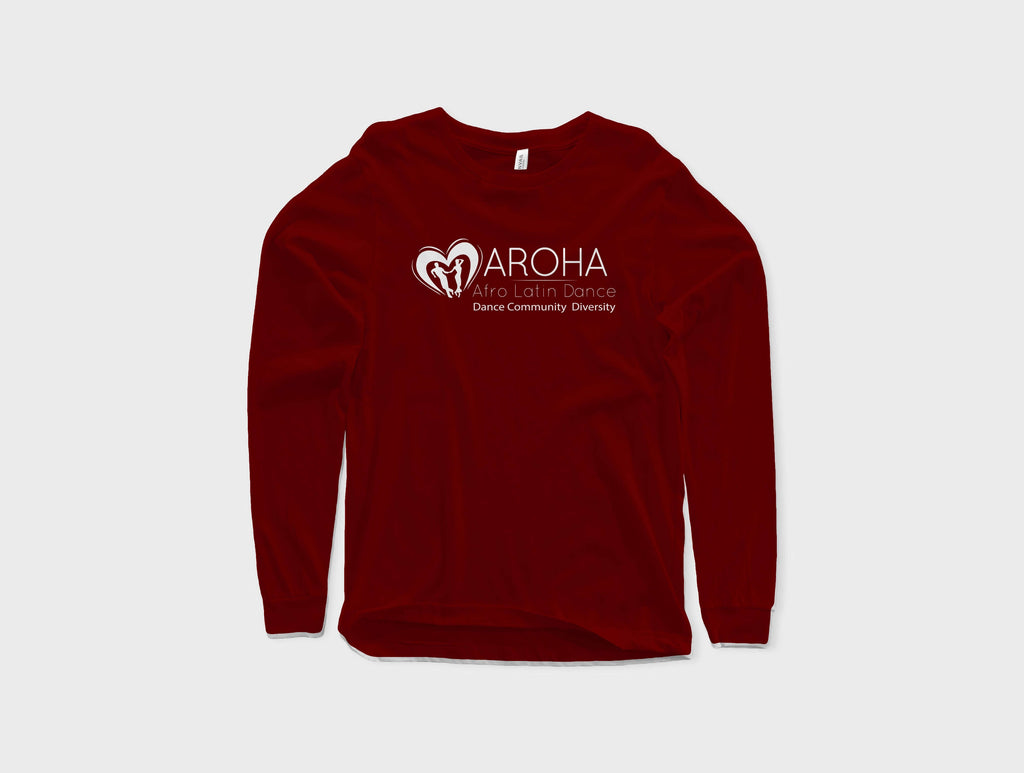 Aroha Dance Logo (Long Sleeve)-DaPrintFactory
