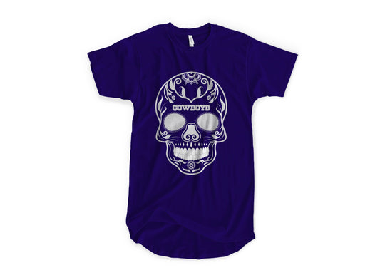 Stars United - Cowboys Skull x Club Logo (T-Shirts)-DaPrintFactory