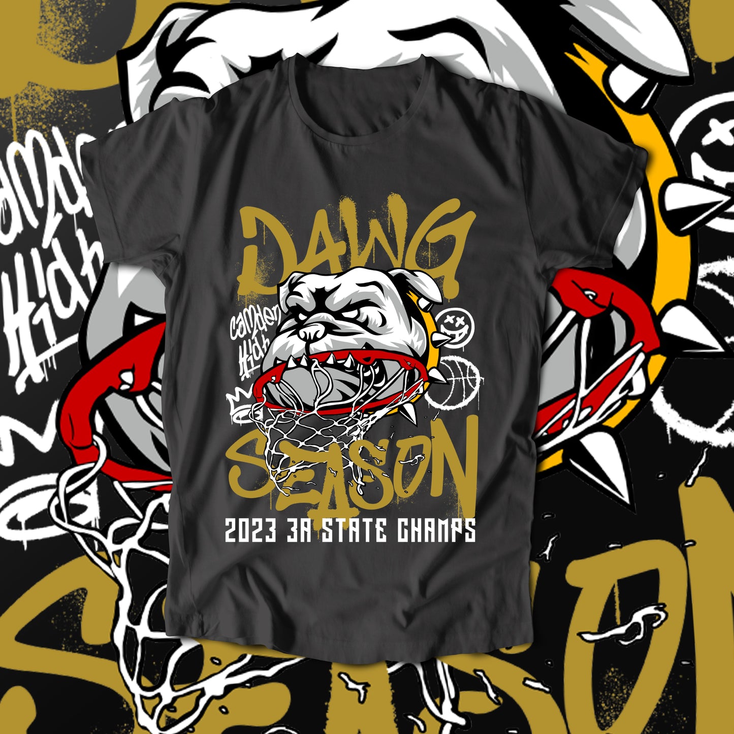 Camden High - 3A State Champs (T-Shirt)-DaPrintFactory