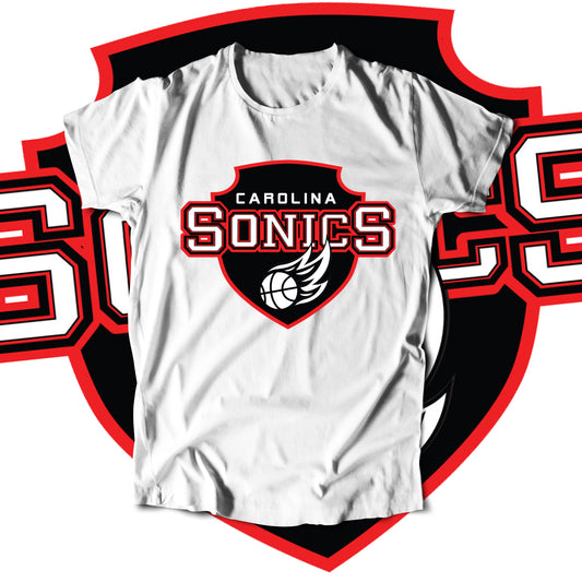 Carolina Sonics Logo (T-Shirt)-DaPrintFactory