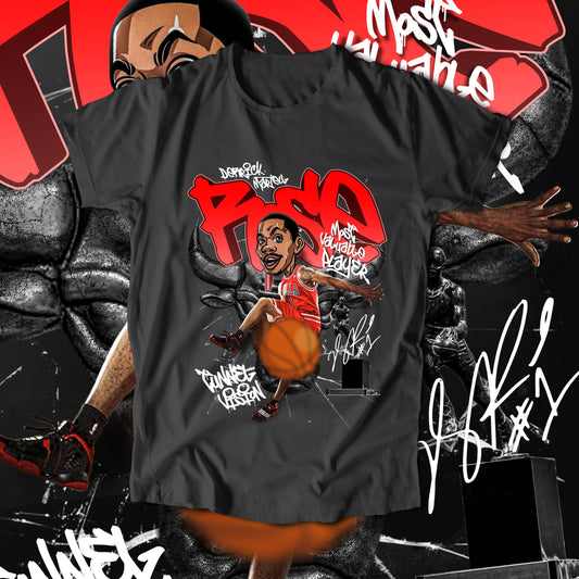 Derrick Rose - Got The Big Head (T-Shirt)-DaPrintFactory