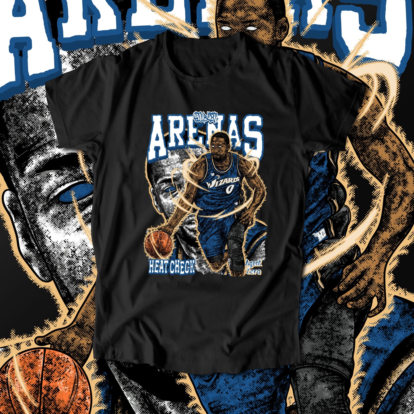 Gilbert Arenas aka Agent Zero - I'm Like That (T-Shirt)-DaPrintFactory