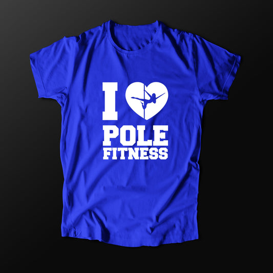 Levels Pole Fitness Stacked (T-Shirt)-DaPrintFactory