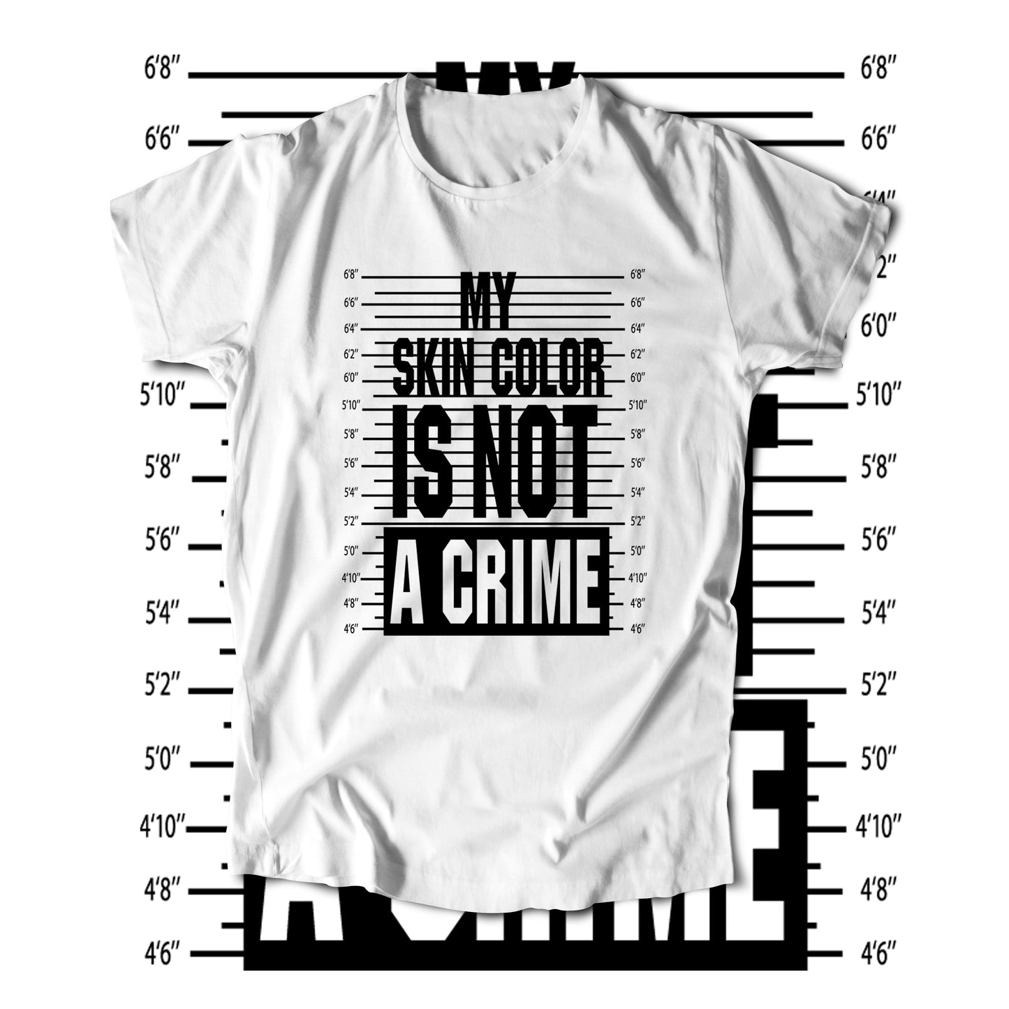 My Skin Color is not A Crime Tee-DaPrintFactory