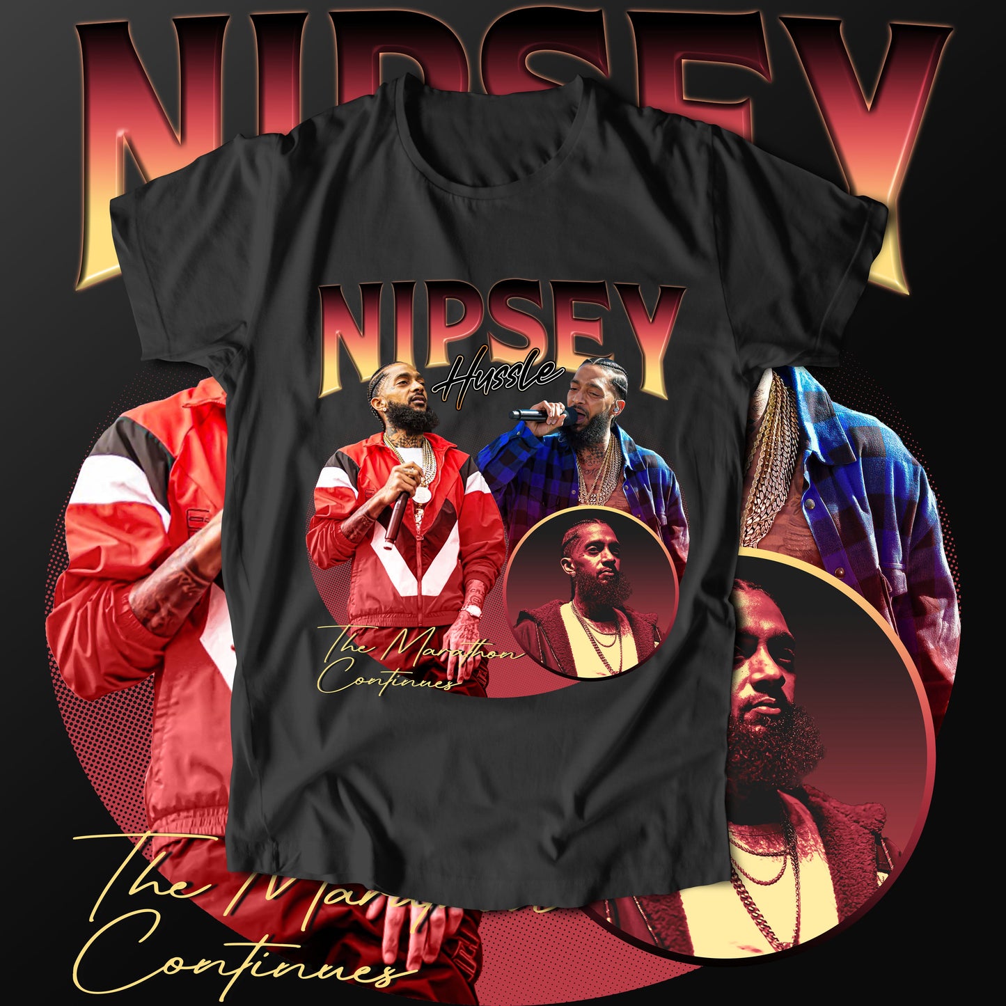 Nipsey Hussle - The Lifestyle (T-Shirt)-DaPrintFactory