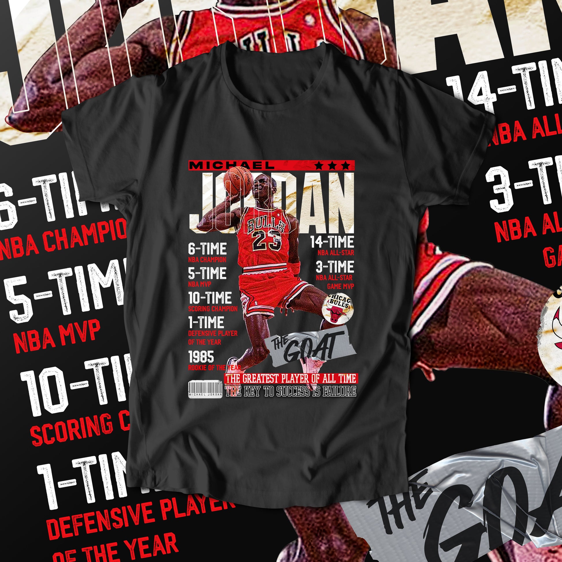 Slam "LIKE" - Michael Jordan (T-Shirt)-DaPrintFactory