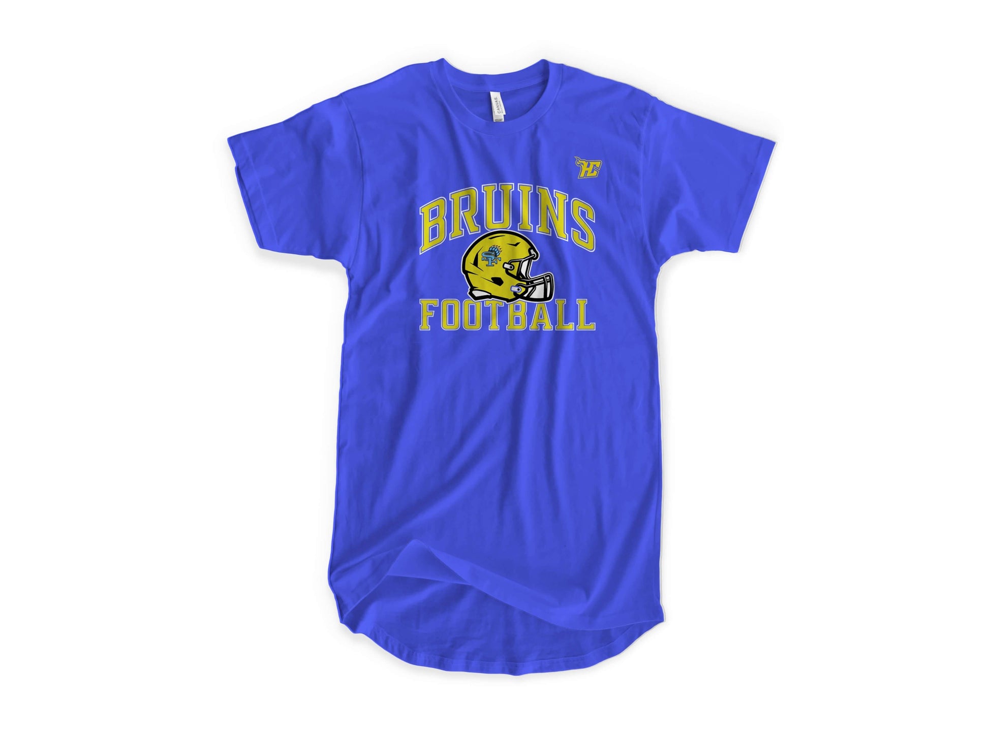 Bruins Football Helmet (T-Shirts)-DaPrintFactory