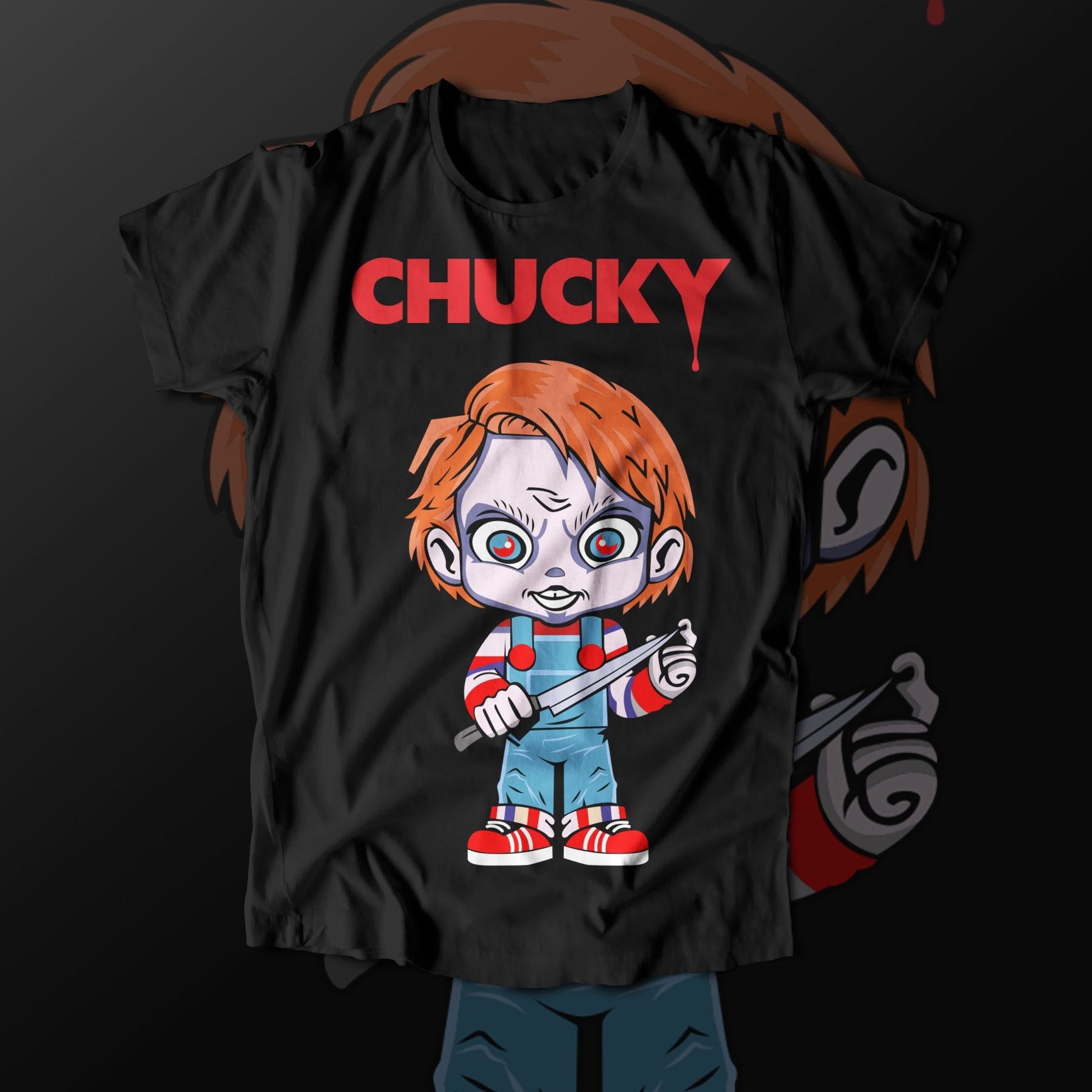 Chucky - Kid Friendly (T-Shirts)-DaPrintFactory