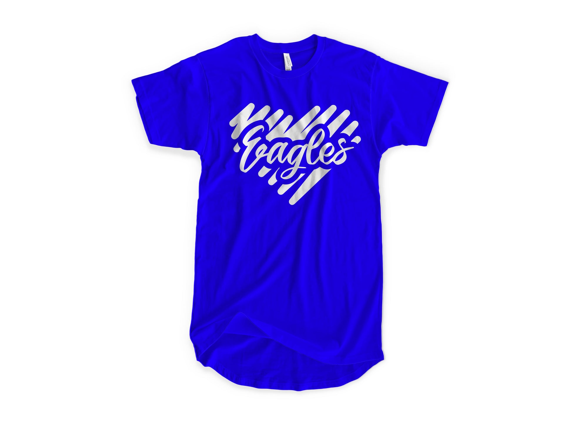 Eagles Squiggle Heart (T-Shirts)-DaPrintFactory