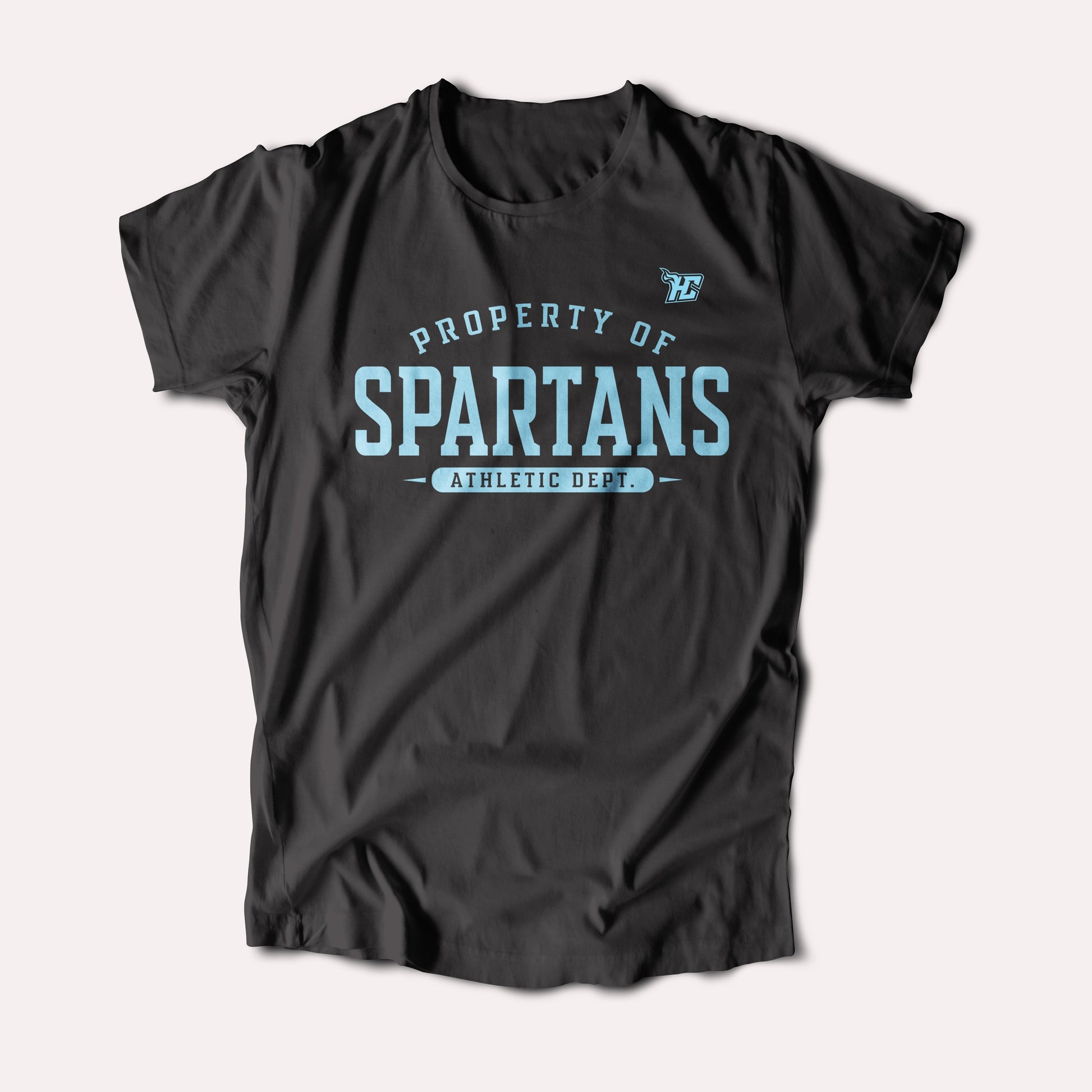 Glenn Hills Spartan Property (T-Shirts)-DaPrintFactory