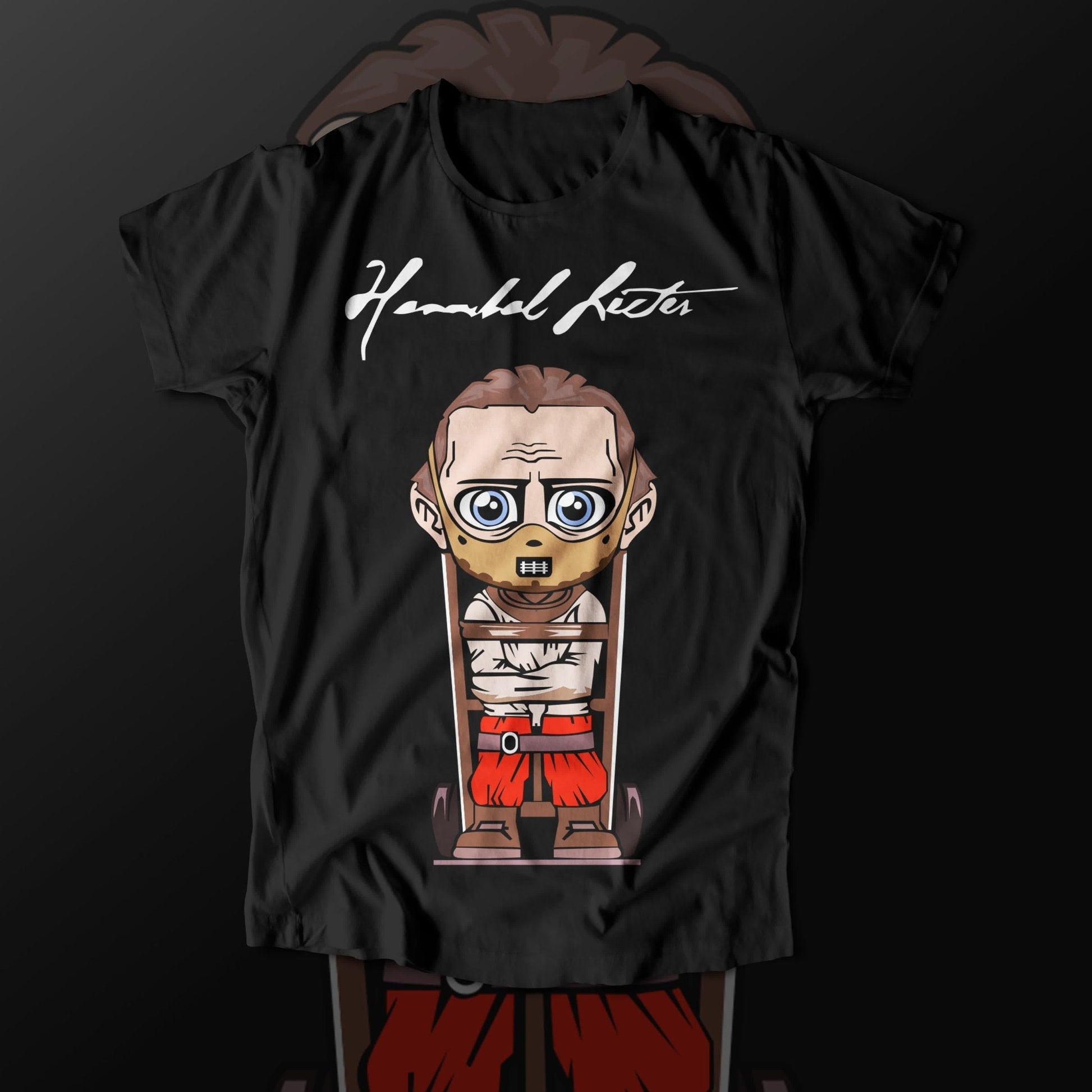 Hannibal Lector - Straight Jacket (T-Shirts)-DaPrintFactory