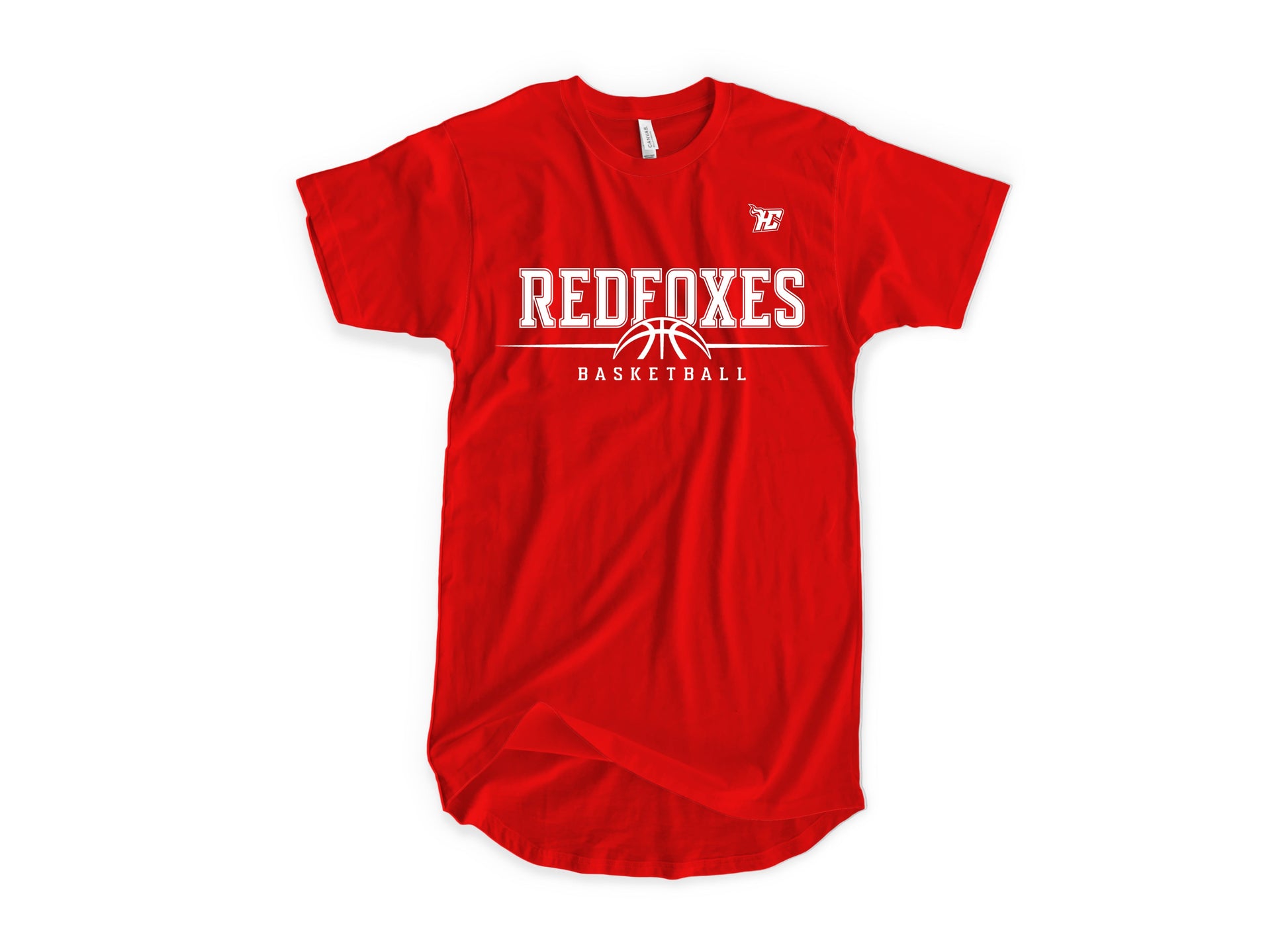 Redfoxes Half Basketball (T-Shirts)-DaPrintFactory