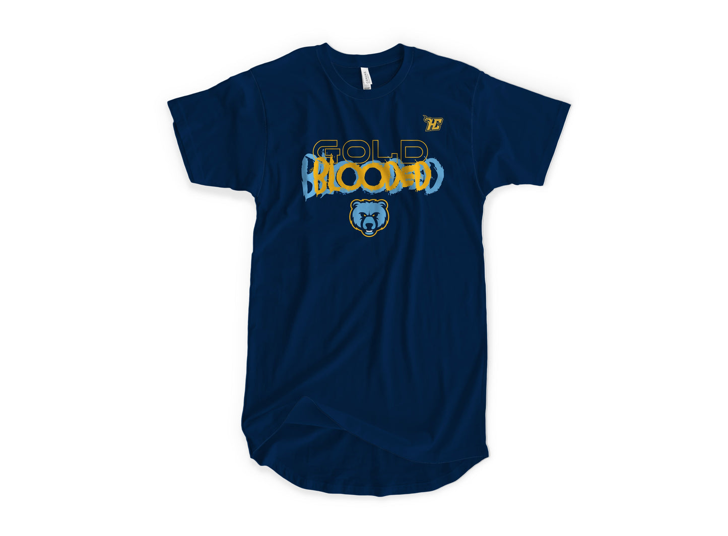 SF Gold Blooded (T-shirt)-DaPrintFactory