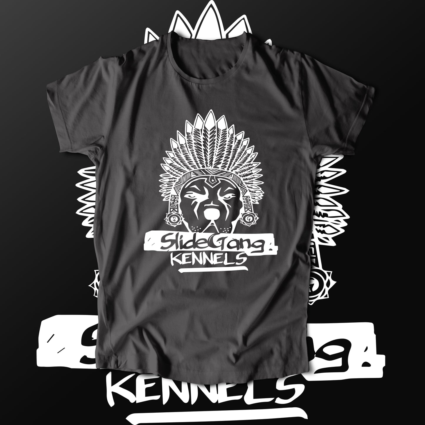 SlideGang Kennels (T-Shirts)-DaPrintFactory