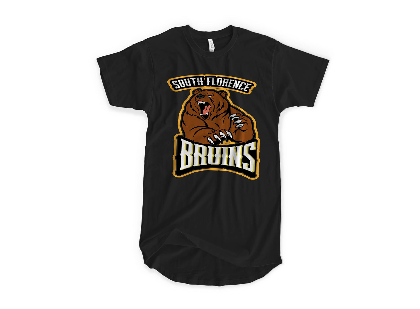 South Florence Bruins Angry Bruin (T-Shirts)-DaPrintFactory