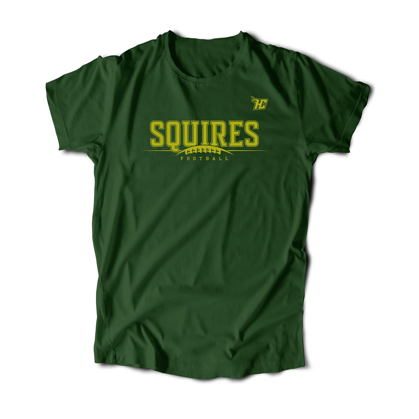 Squires Half Football  (T-Shirts)-DaPrintFactory
