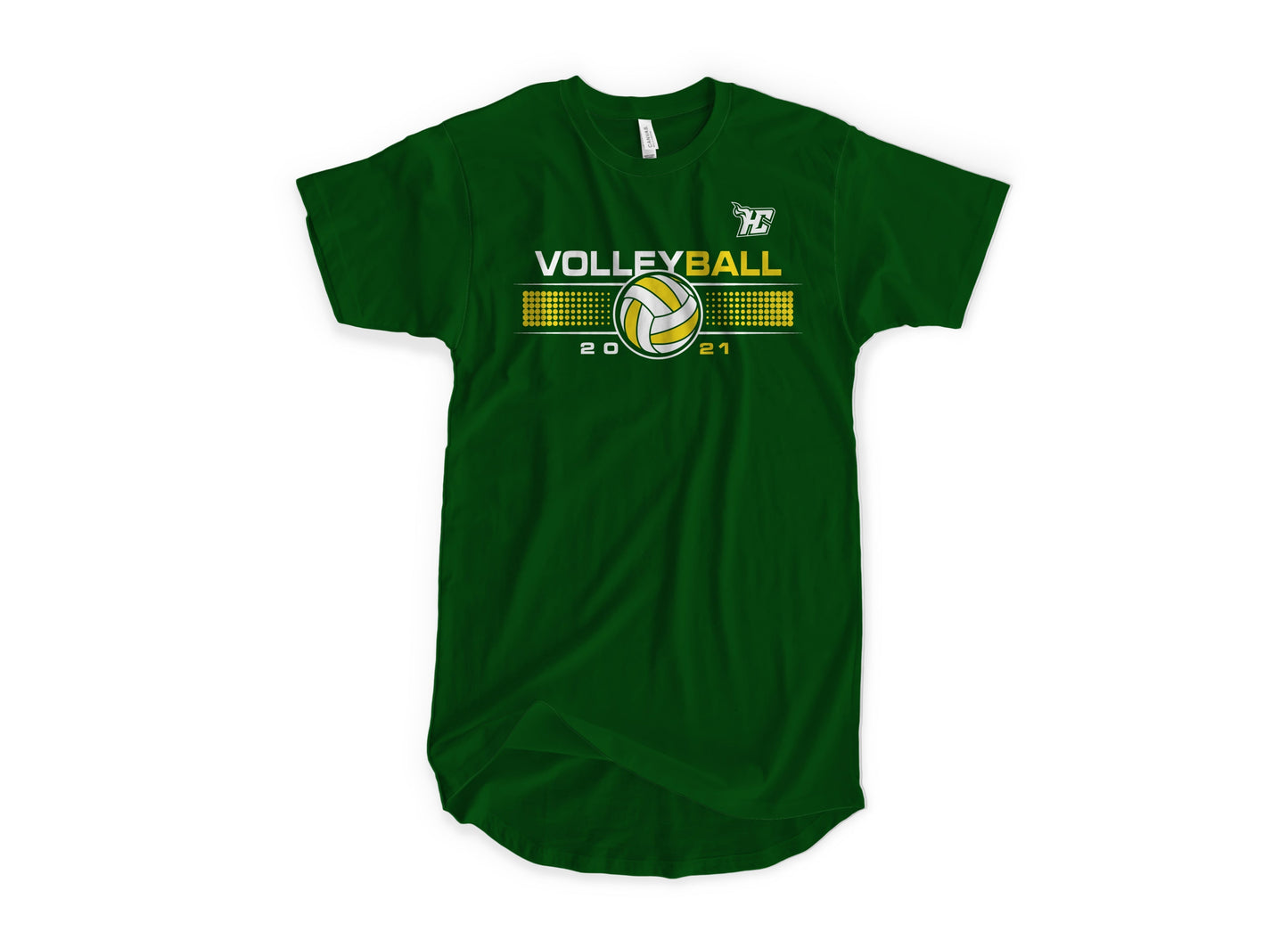 Volleyball Halftone Pattern-T-shirt-DaPrintFactory